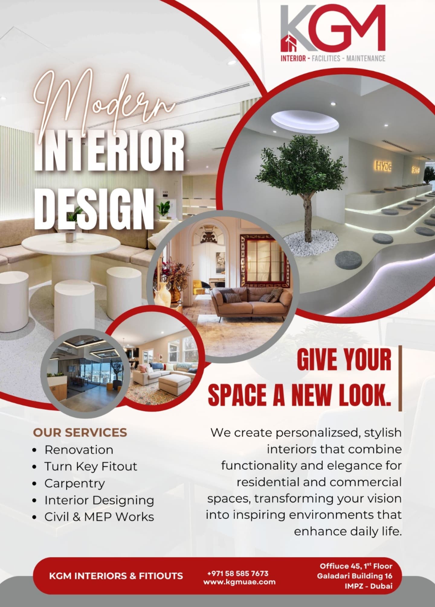 KGM Interior, Facilities & Maintenance | Dubai