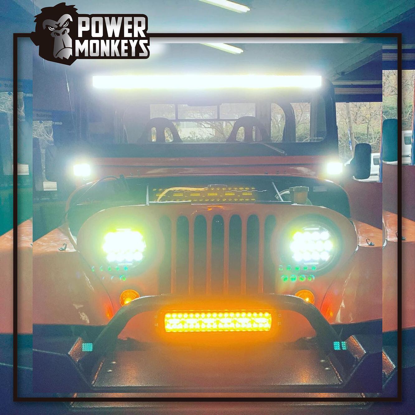 Power Monkeys - Si querés combinar tu luz, con una Blanca...