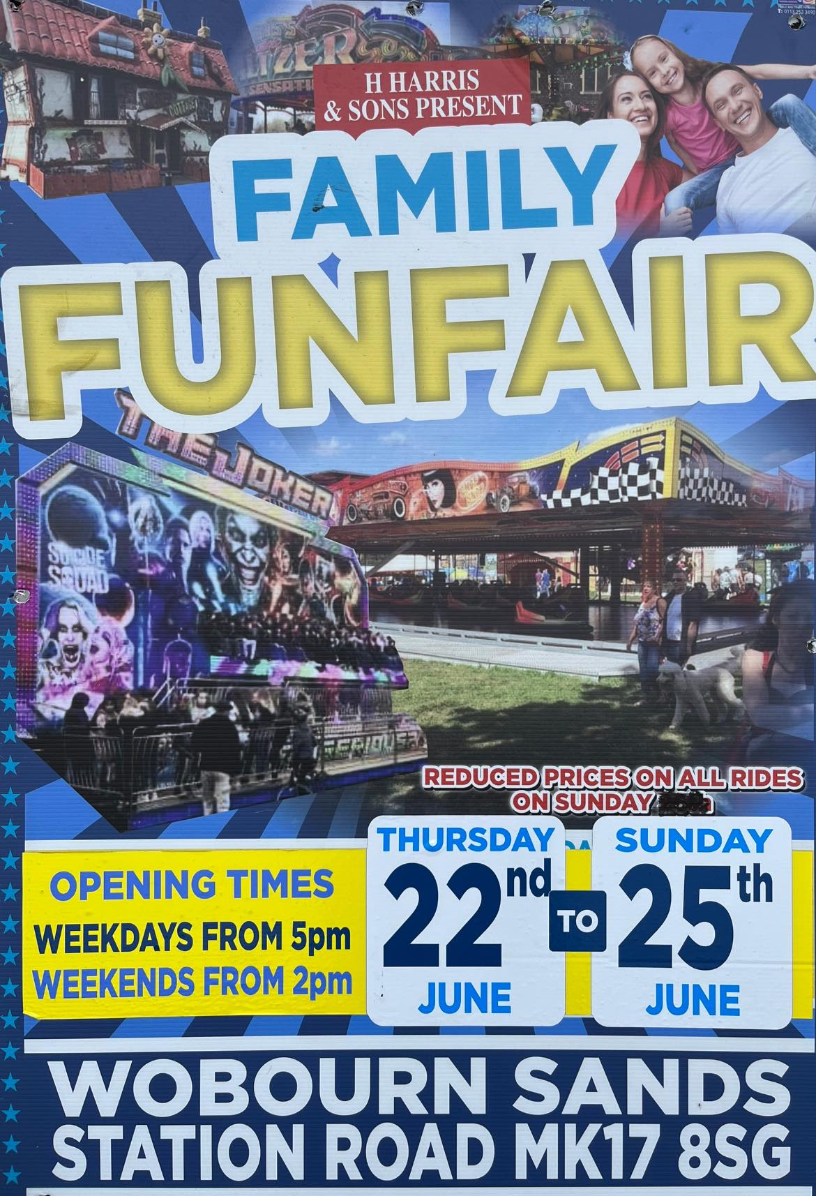 🎡⭐️WOBURN SANDS FUNFAIR⭐️🎡... - J W Harris and Sons Funfair