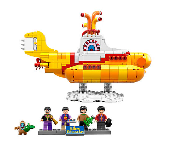 This yellow submarine Lego set cost a pretty penny and was hard to