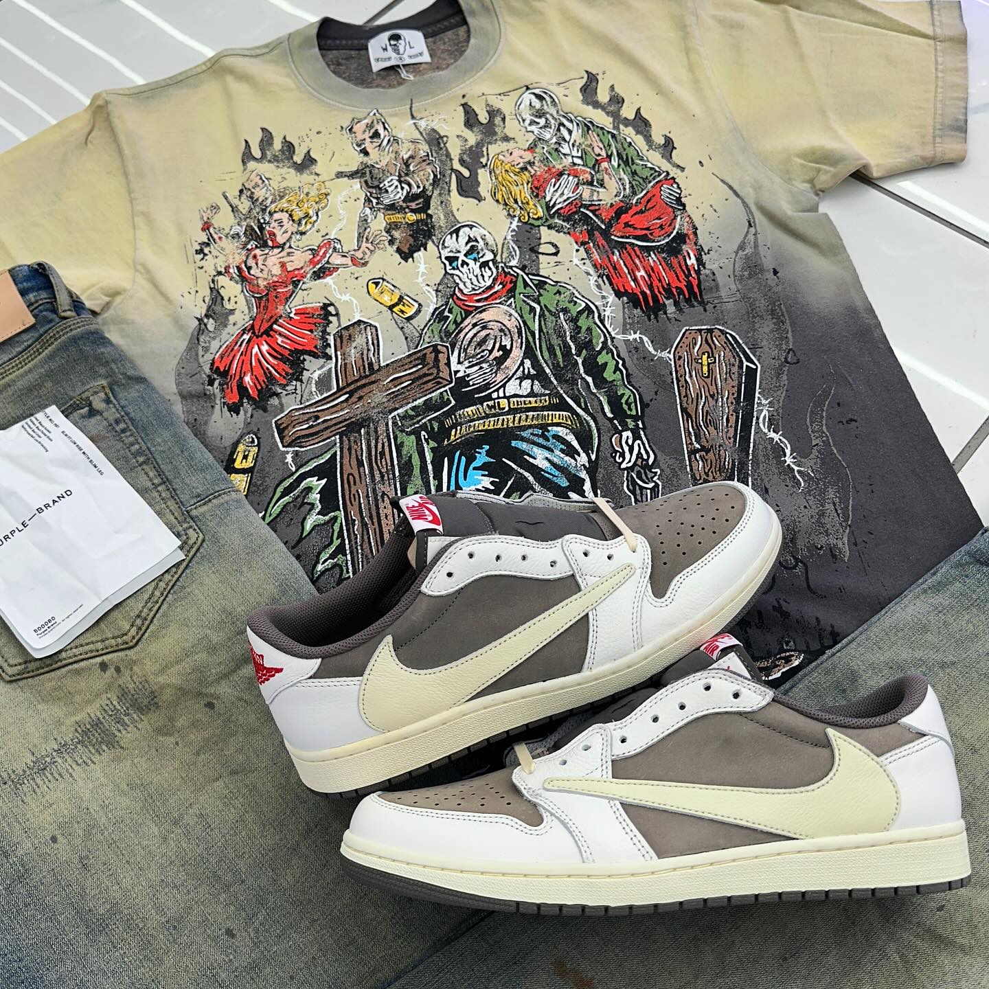 Warren Lotas Weary Gunslinger Tee Size S/M/L/XL/XXL $150 Each 