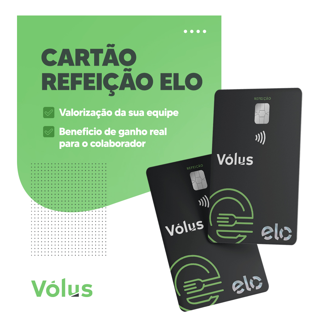 Vólus - Com o Cartão Refeição Elo da Vólus, a sua equipe... | Facebook