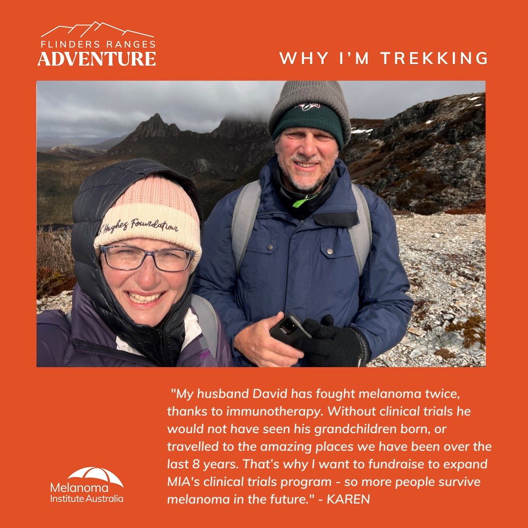 Melanoma - MEET OUR TREKKERS! - KAREN Karen, a registered nurse working ...
