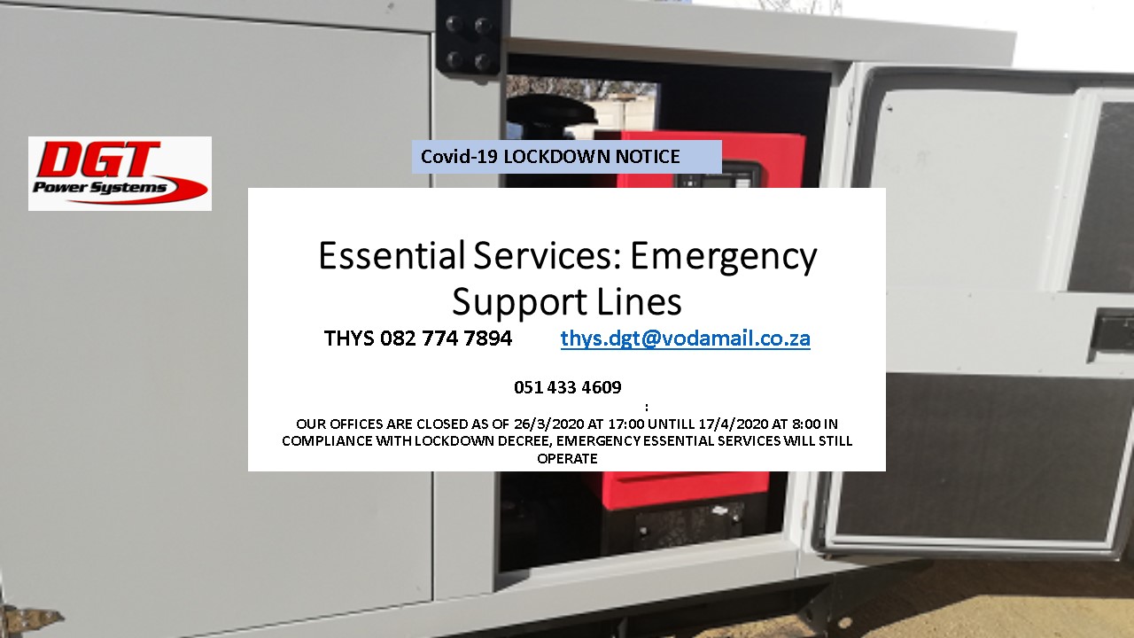 DGT Power Systems | Bloemfontein