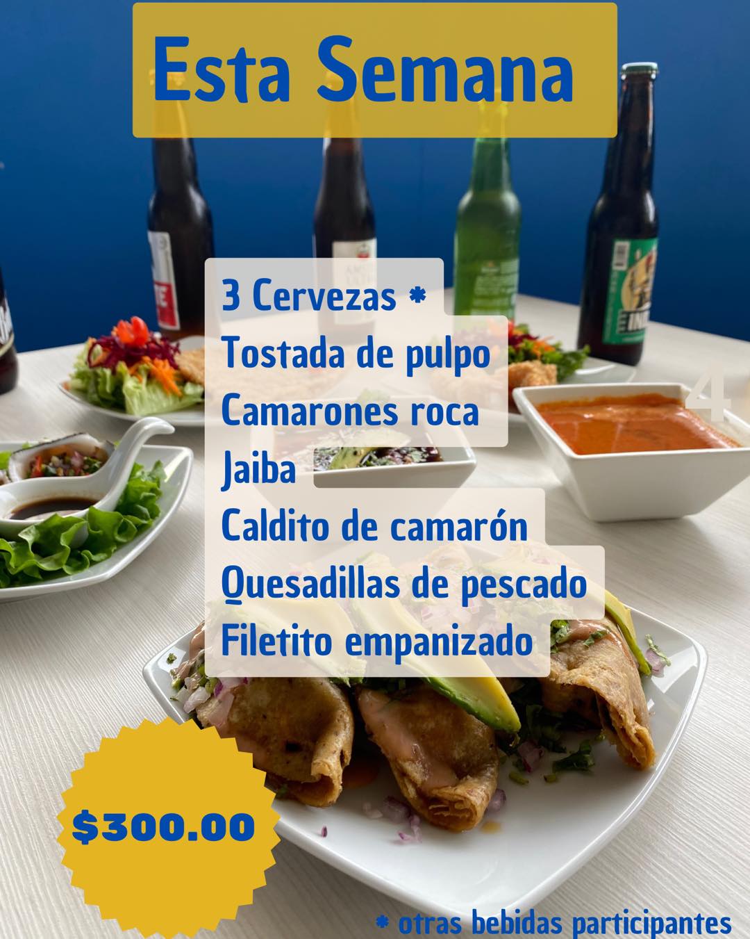Las botanas de DeSotto son la... - Desotto Seafood & Grill | Facebook