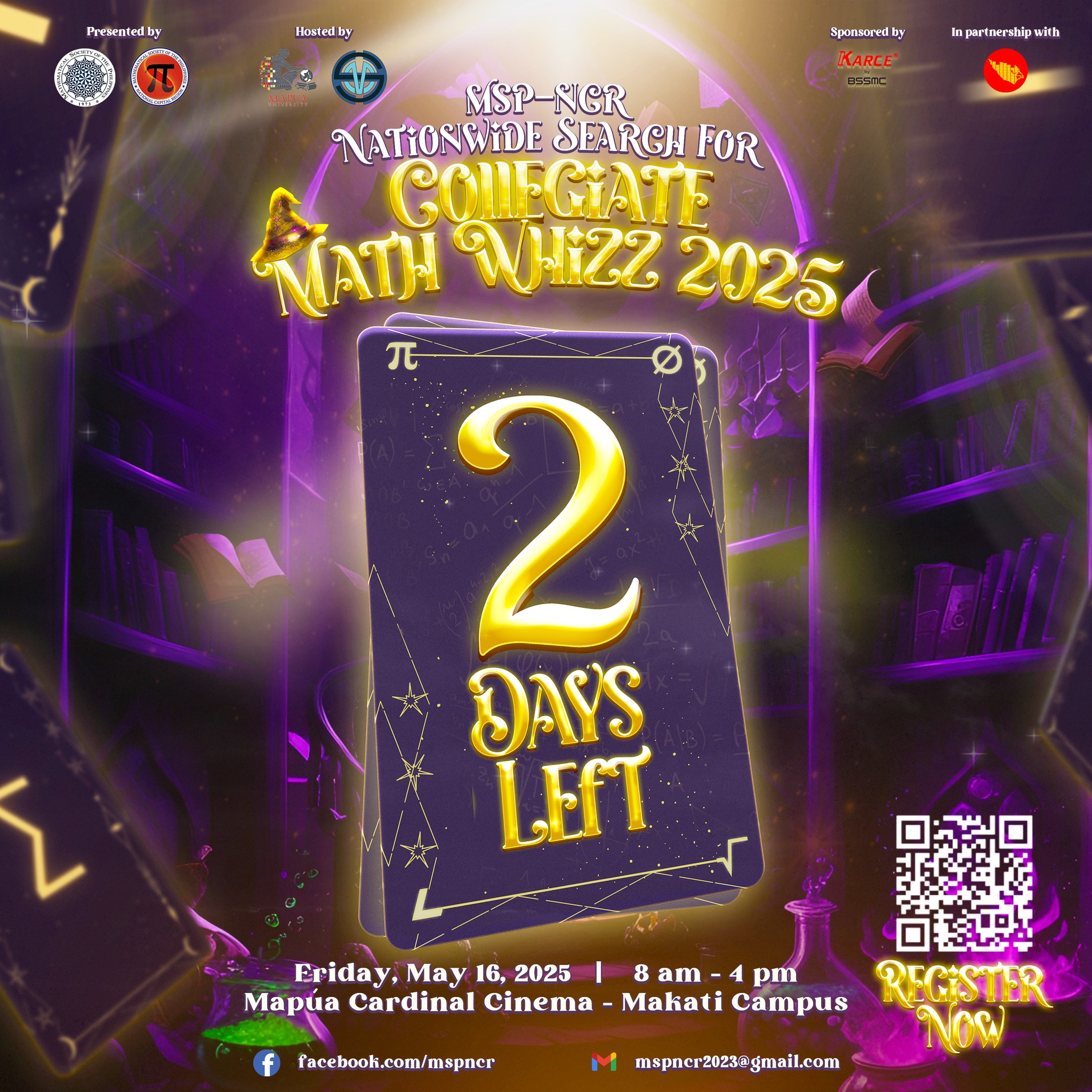 Mathematical - 🧙‍♂️ 𝟐 𝐃𝐀𝐘𝐒 𝐓𝐎 𝐆𝐎 𝐁𝐄𝐅𝐎𝐑𝐄 𝐓𝐇𝐄 𝐒𝐏𝐄𝐋𝐋 𝐈𝐒 𝐂𝐀𝐒𝐓! 📐 You heard ...