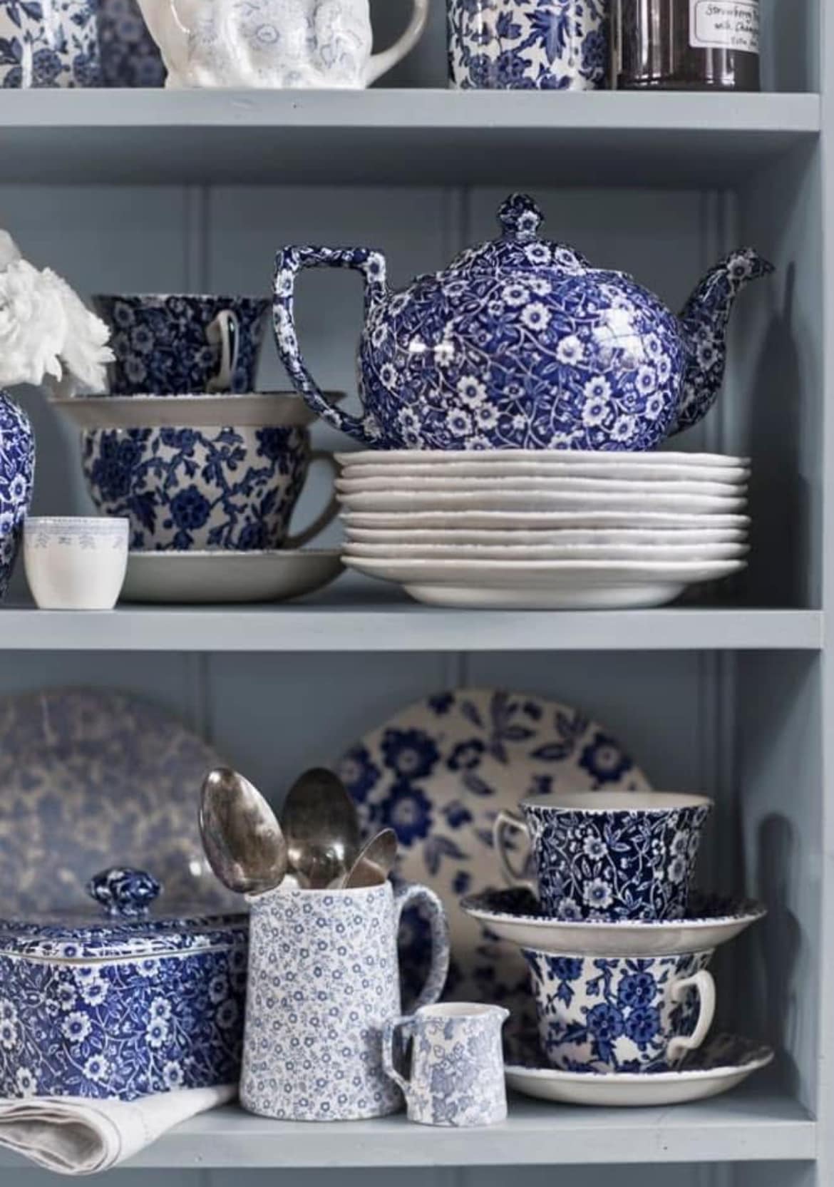 Often imitated but never duplicated, Burleigh's Blue Calico