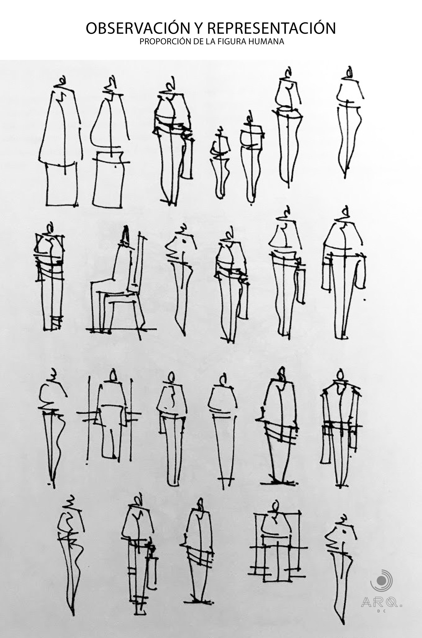 Arquitectura - - El boceto de la figura humana ofrece al estudiante de ...