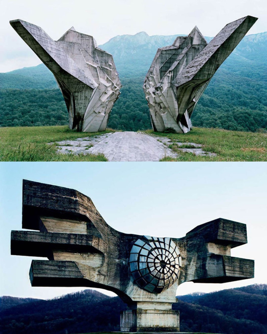 Sculptural ghosts of Yugoslavia. The Spomeniks remain—bold