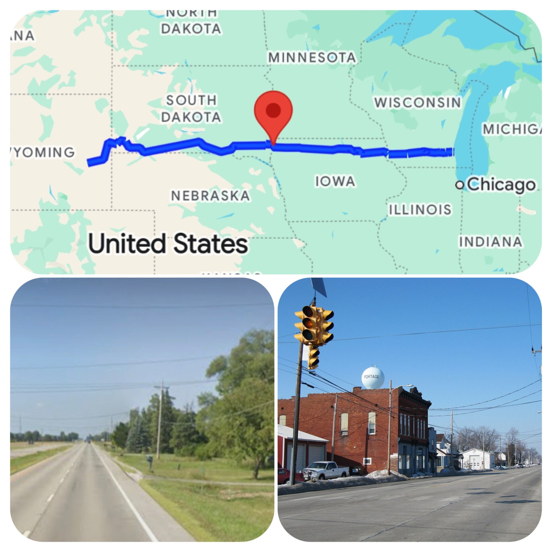 Does RT 18 connect to RT 287?