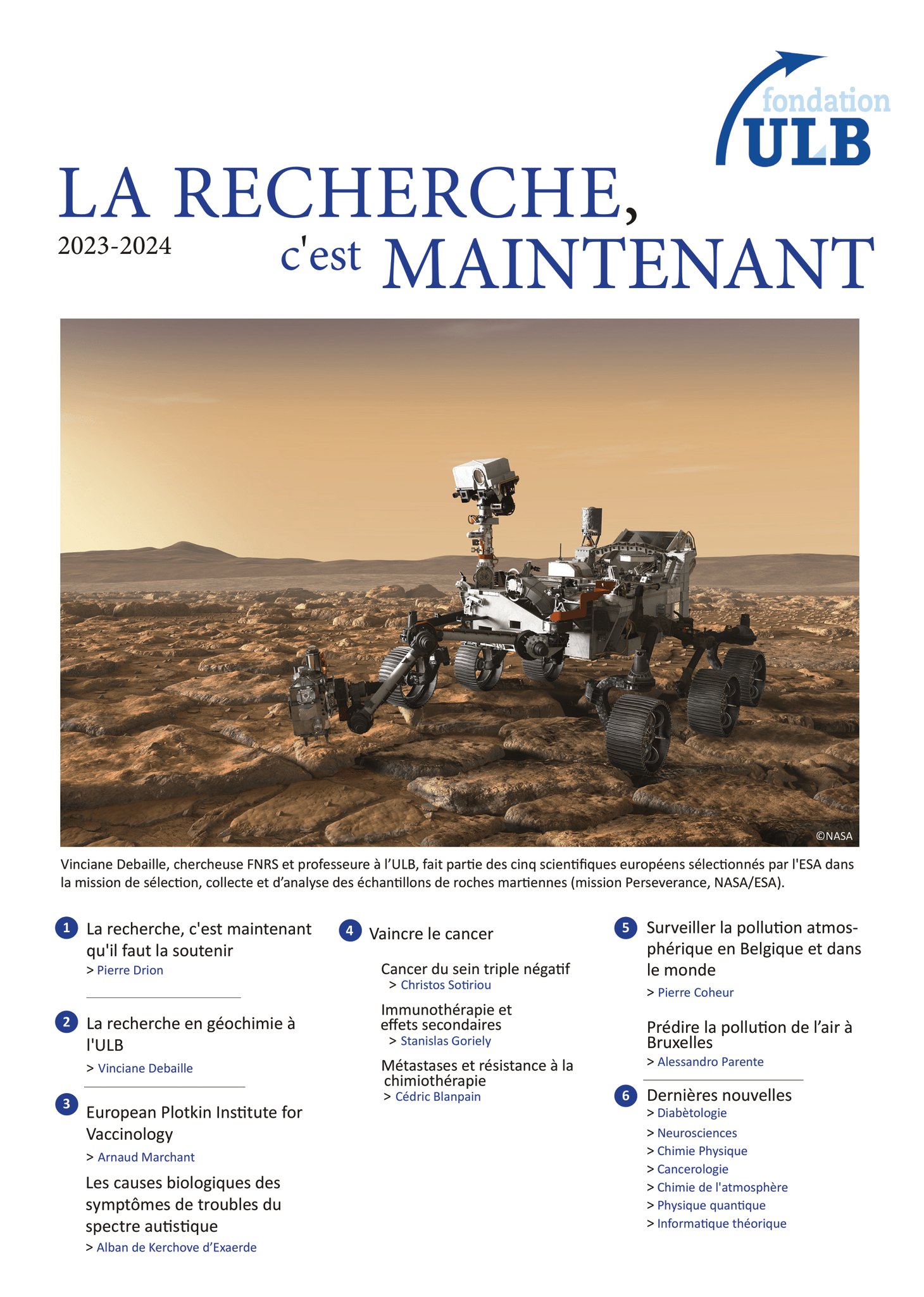 Fondation ULB pour la recherche