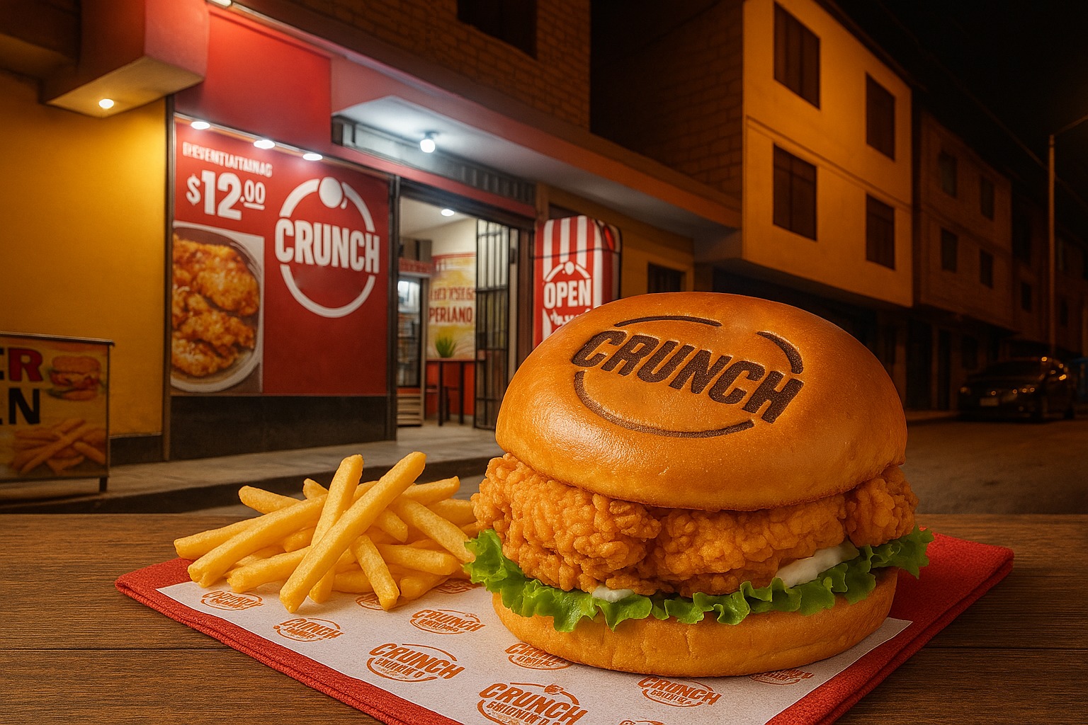 Crunch Pollo Peruano | Lima