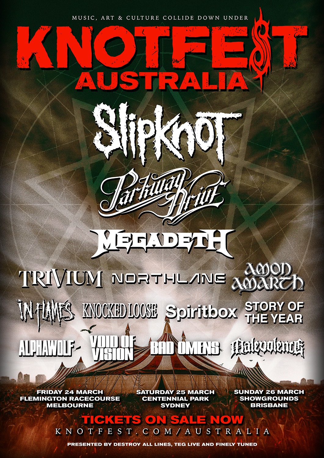 Knotfest Japan | On-Sale 12/7 www.knotfestjapan.com