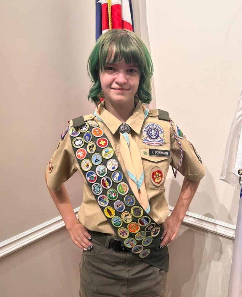 Scouts - Meet, Izzy Johnson from Troop 218G in Vacaville California ...