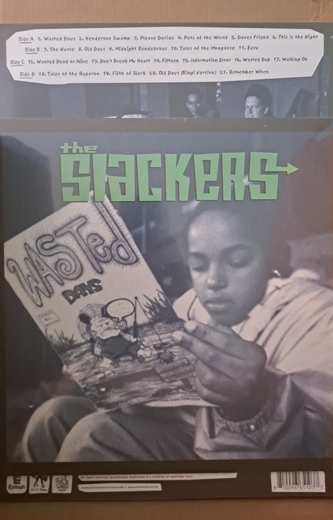 レコード Slackers Wasted - 【希少】LP The Days