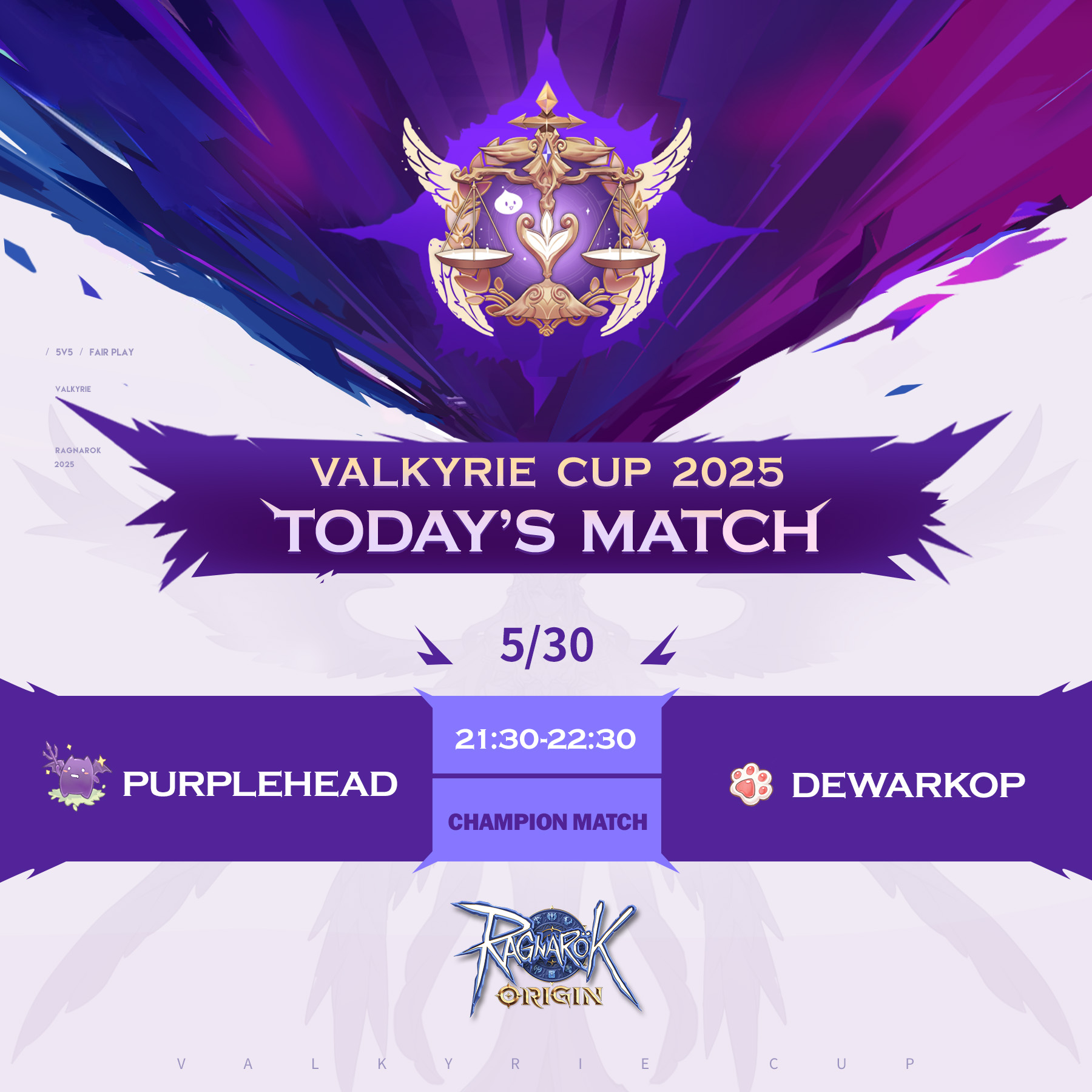 Ragnarok - 👑 2025 Valkyrie Cup Final 💥 One Crown to Claim! 👑 — The ...