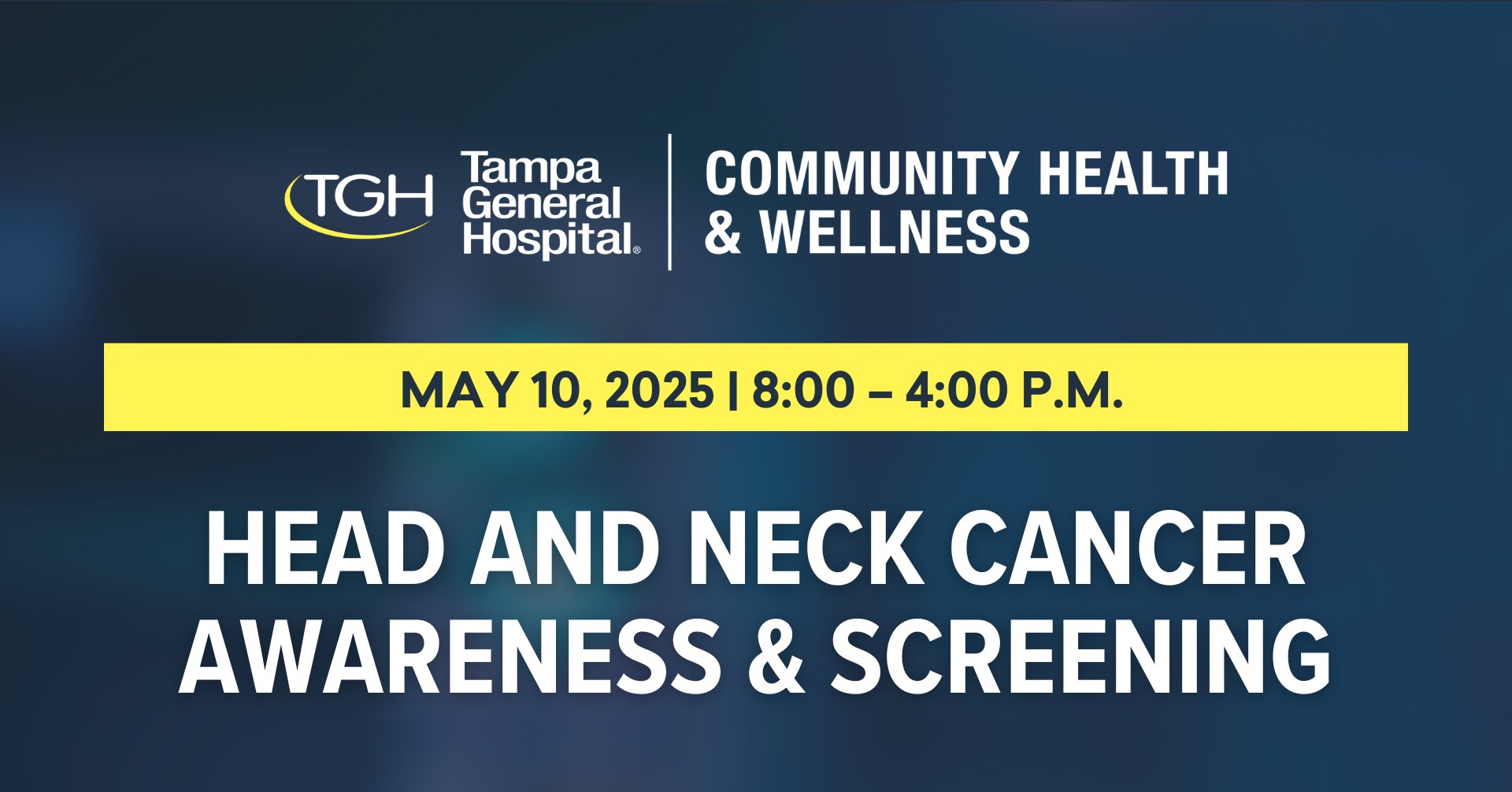 Head and Neck Cancer Awareness & Screening