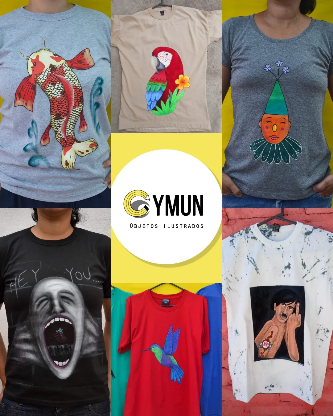 CYMUN - ☆☆ Remeras pintadas ☆☆ Buen #martes amig@s!! En...