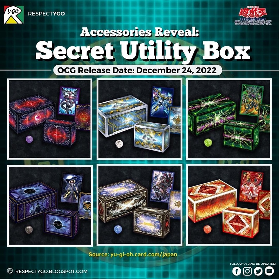 Secret Utility Box Accessories #遊戯王 #YuGiOh #YugiohTCG #YGO