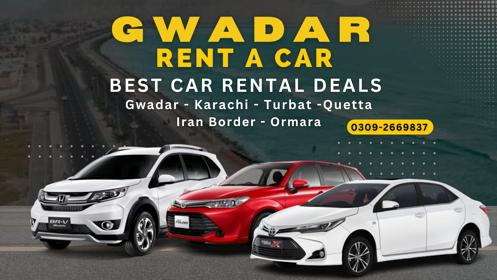 Gwadar Rent A Car | Gwadar