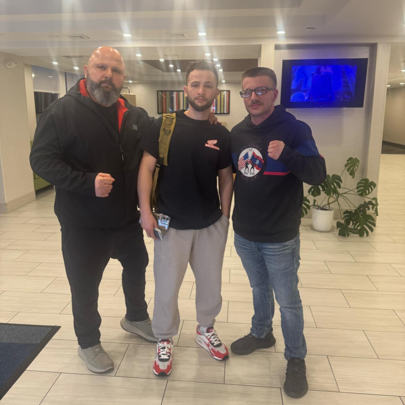 Boston - 🥊 Albert El Zaibak has arrived in Fall River ahead of his 4 ...