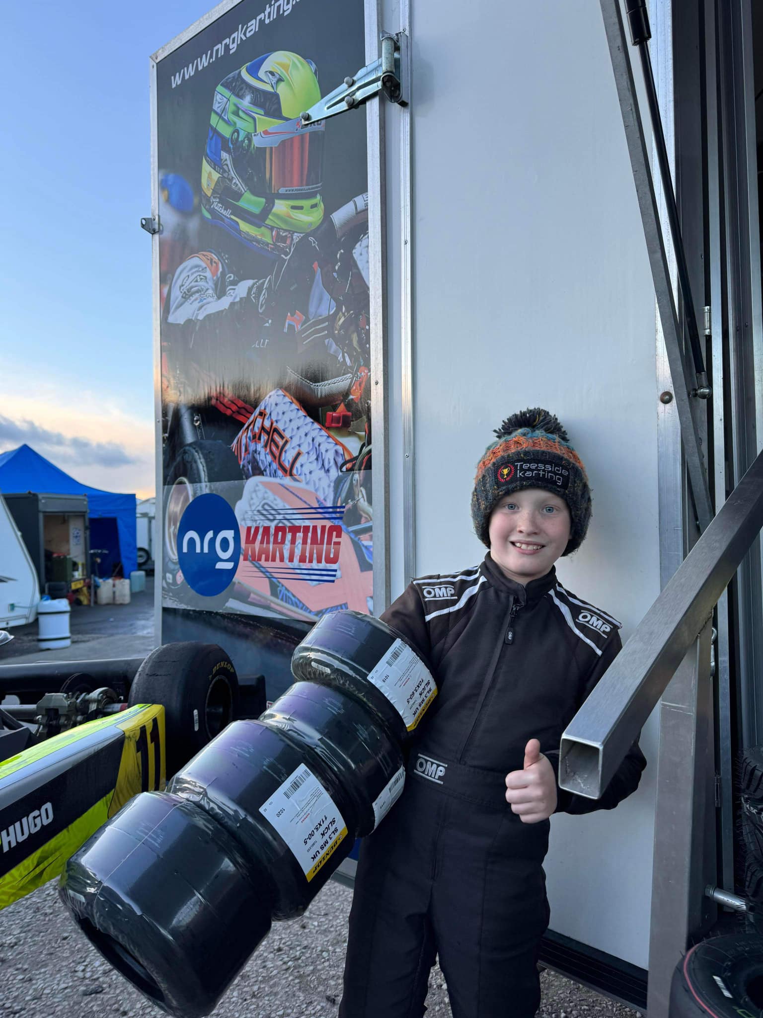 MBKC - The winners of the NRG Karting tyre raffle. 11...