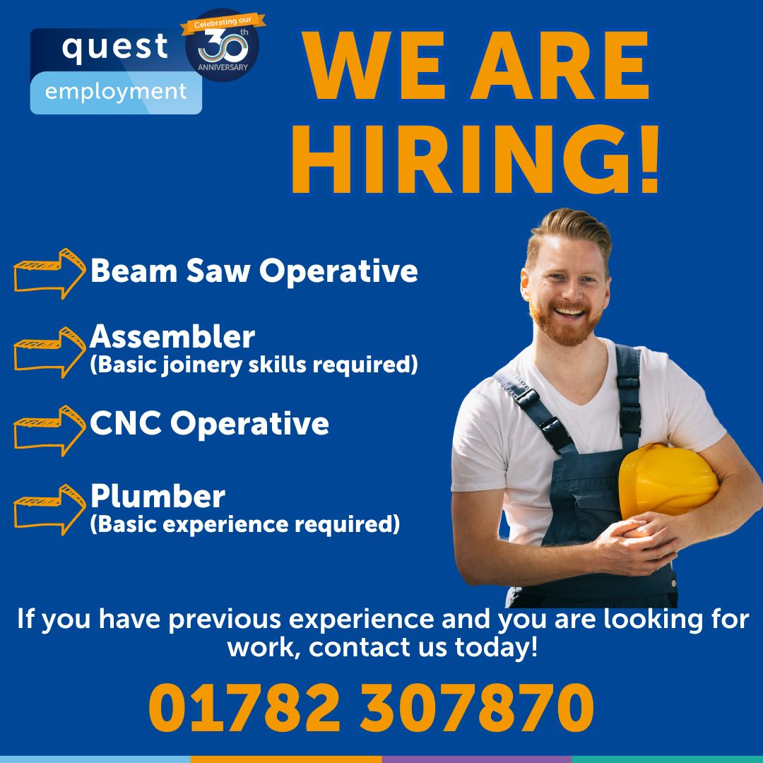 Quest - 👷‍♂️ Production Operative roles available! 📍 Newstead ...