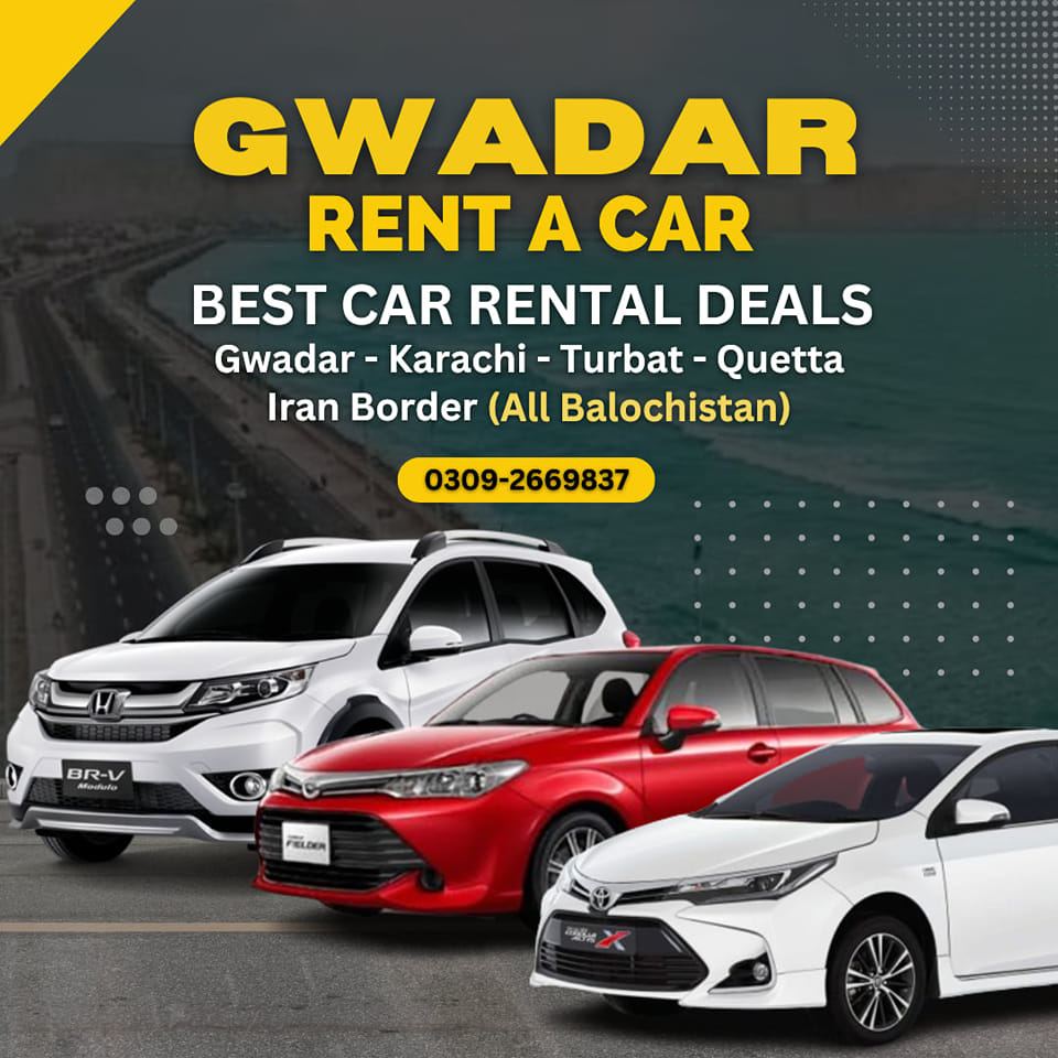 Gwadar Rent A Car | Gwadar
