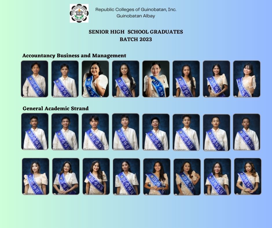 Republic Colleges of Guinobatan Inc. - High School Dept | Guinobatan