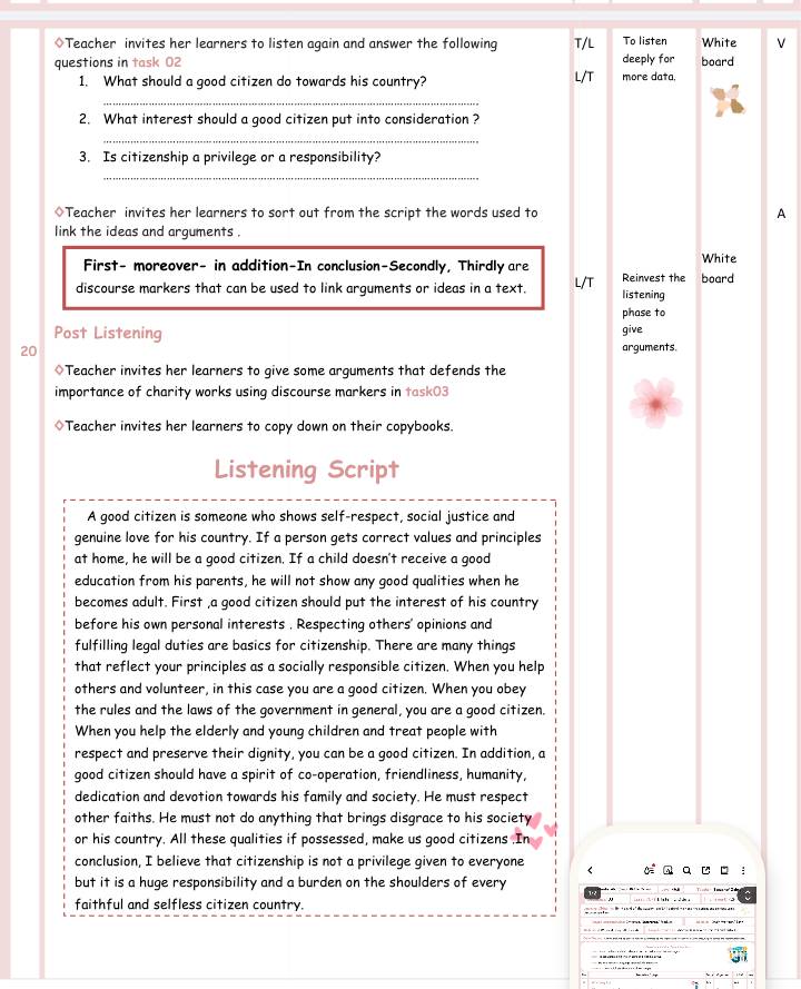 English documents with... - English documents with Mrs Abir