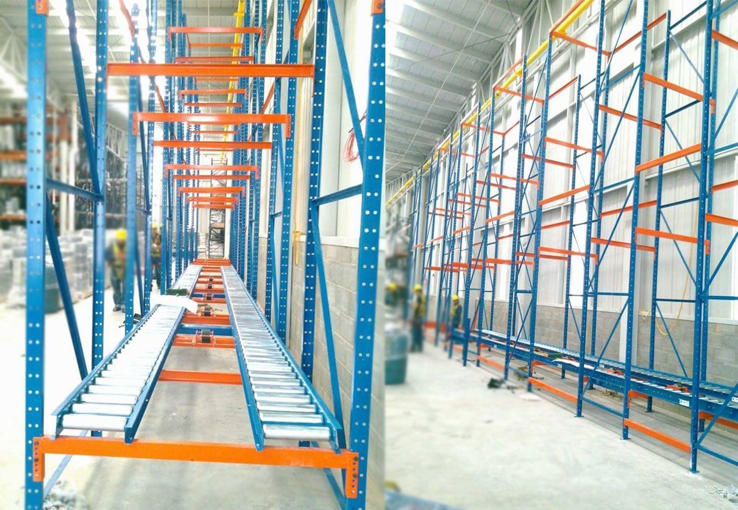 Simasa Racks - RACK DINÁMICO Ideal para almacenes, CEDIS y fábricas con ...