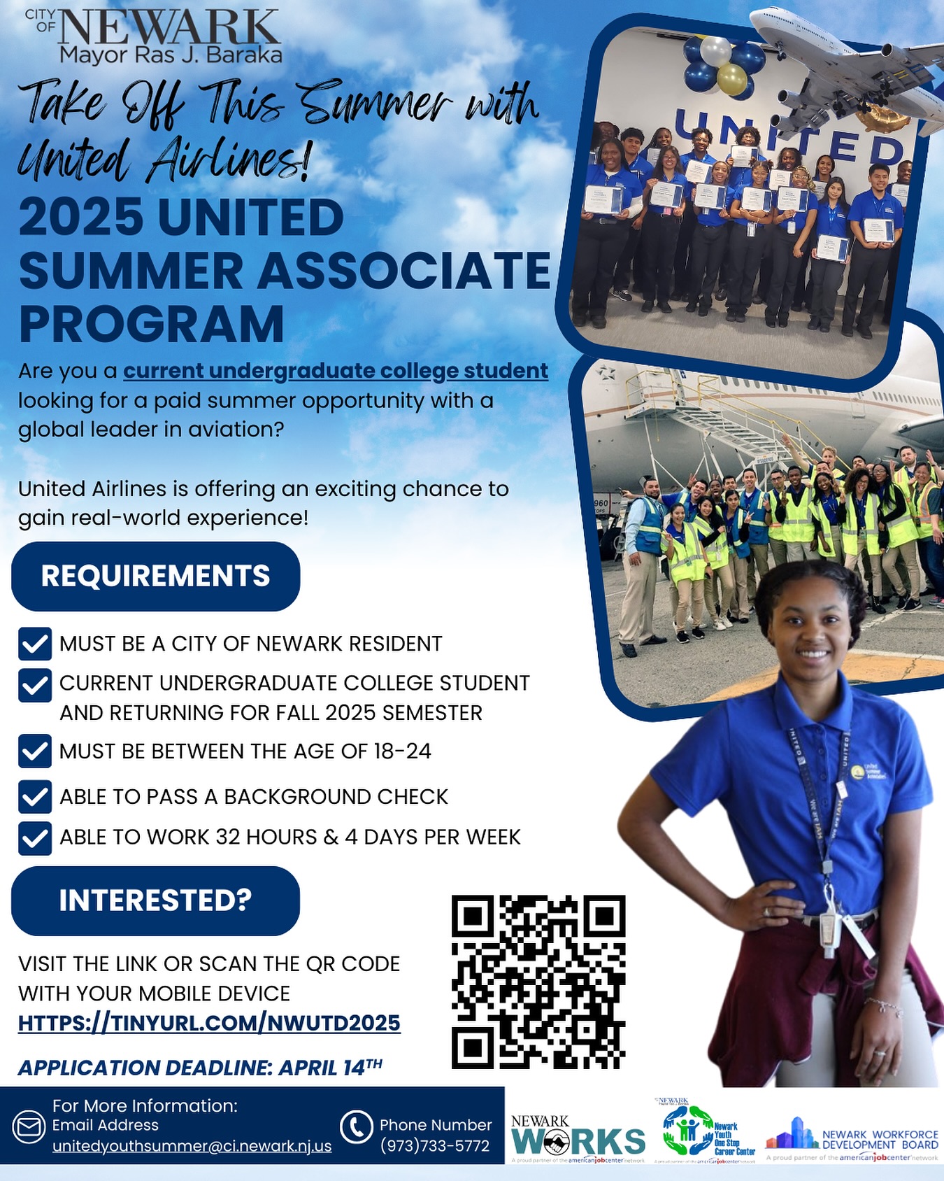 NewarkWorks - ️ TAKE OFF THIS SUMMER WITH UNITED AIRLINES! Calling all ...