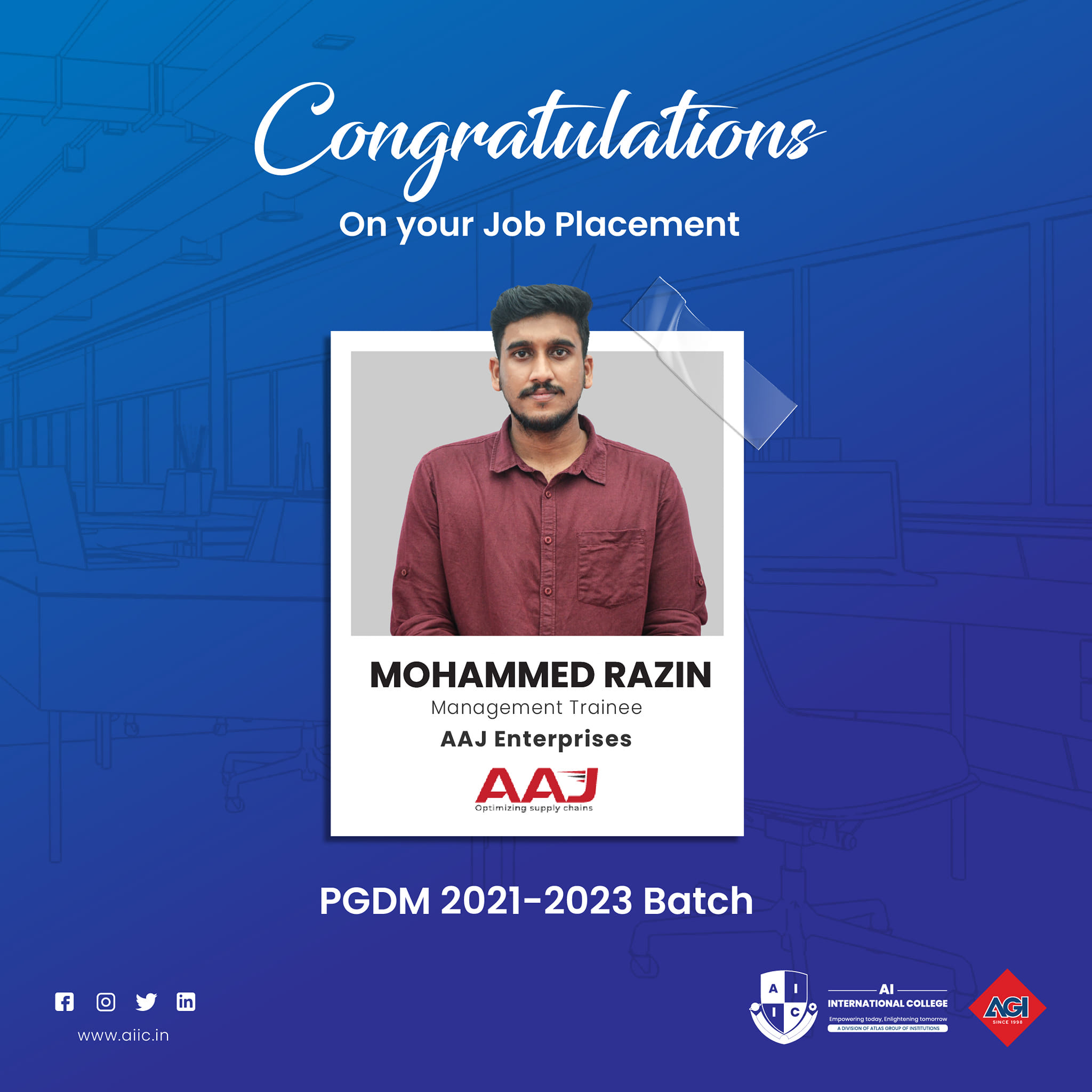 🎉 Congratulations,... - AI International College- Malappuram