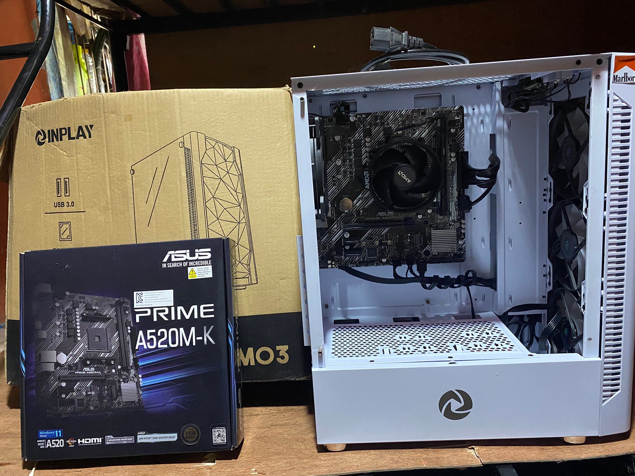 Goods ba sa r5 5600x asus prime A520M-K?