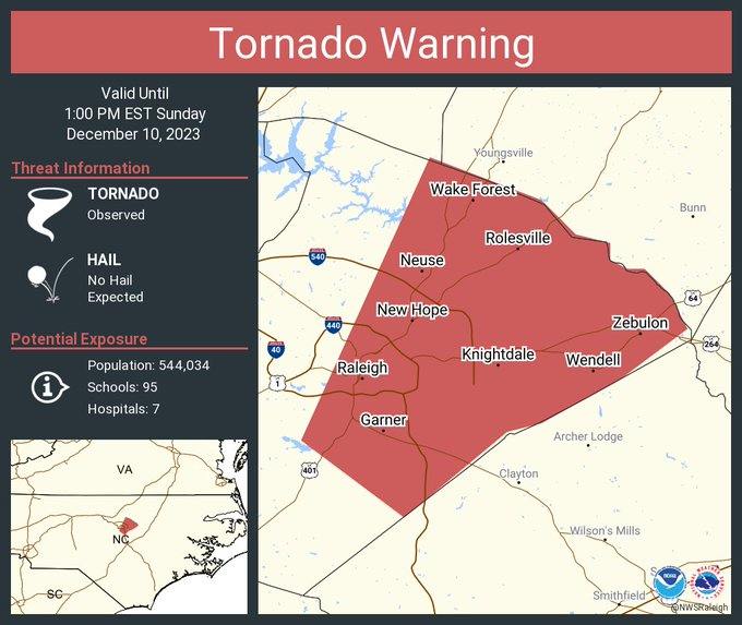 This tornado has... - US National Weather Service Raleigh NC | Facebook