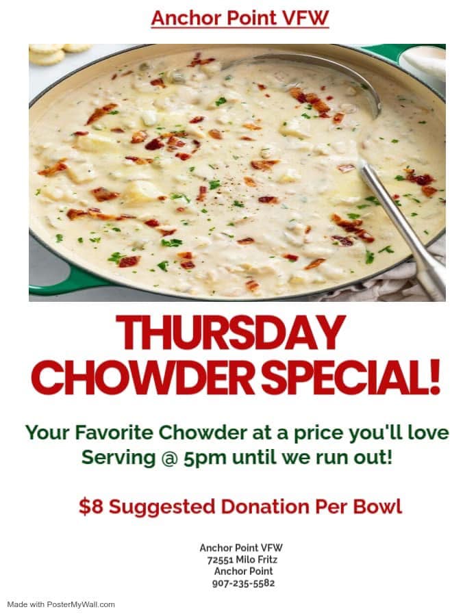 Virl - 🚨 Chowder Night is HERE again! 🚨 Get ready for a delicious night ...
