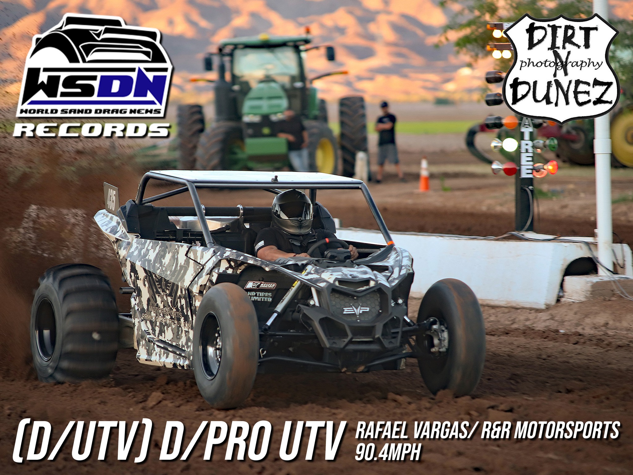 New World Record 🌎 World Sand Drag... - DOME VALLEY RACEWAY