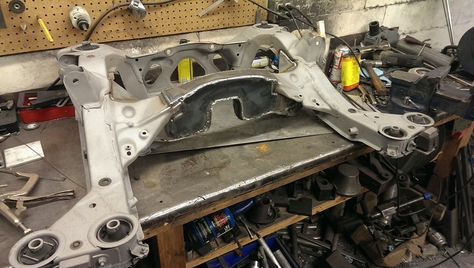 Kit Rinforzo Telaio Supra NISSAN S14 S15 R33 R34 Rear Subframe Weld In ...