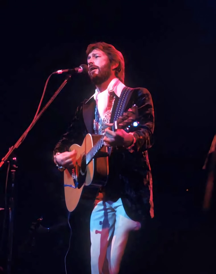 🔴 APRIL 27 1977 📷 Eric Clapton at Hammersmith Odeon, London