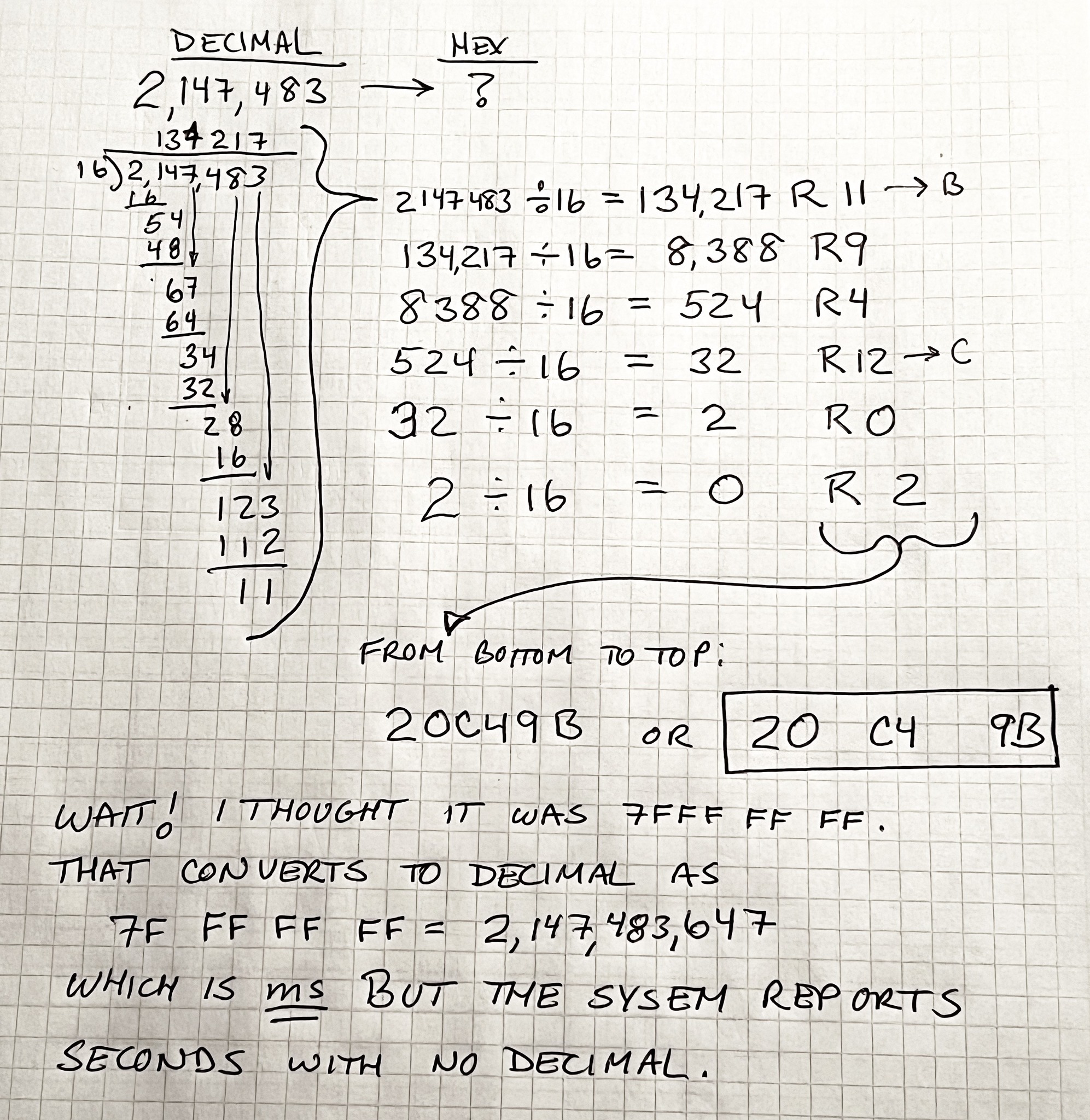 専用ページC-2 Math with hexadecimals is top tier cursed math 😂😂😂