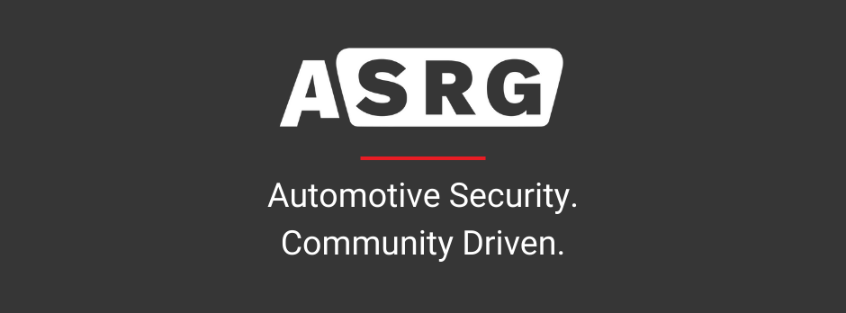 ASRG - Automotive Security Research Group