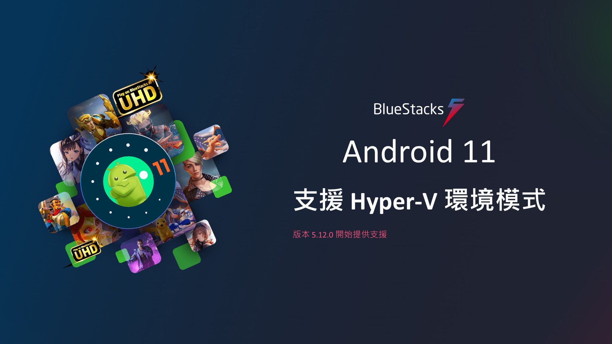 BlueStacks - 📢📢重磅消息！！重磅消息！！重磅消息！！ #Android11 支援 Hyper-V... | Facebook