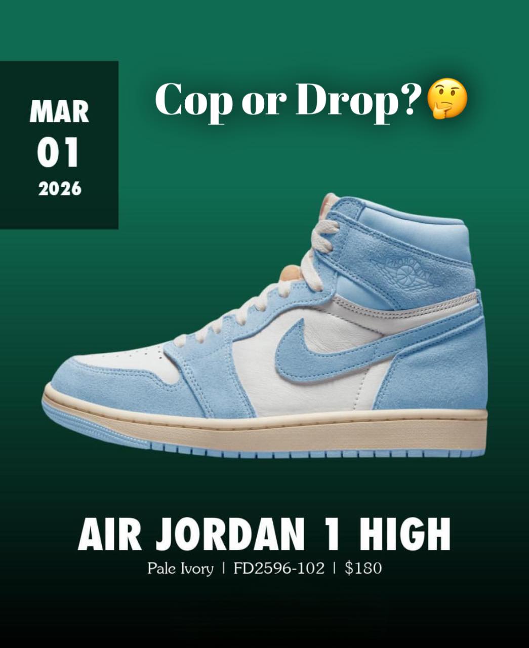 Online Now! Nike Air Jordan 1 High OG 