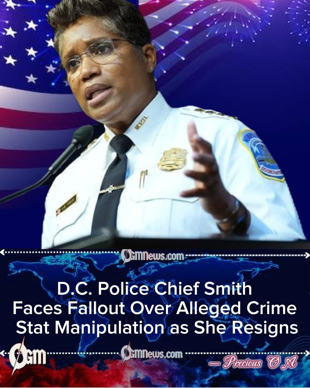 OGM - D.C. Police Chief Pamela Smith is stepping down at year’s end ...