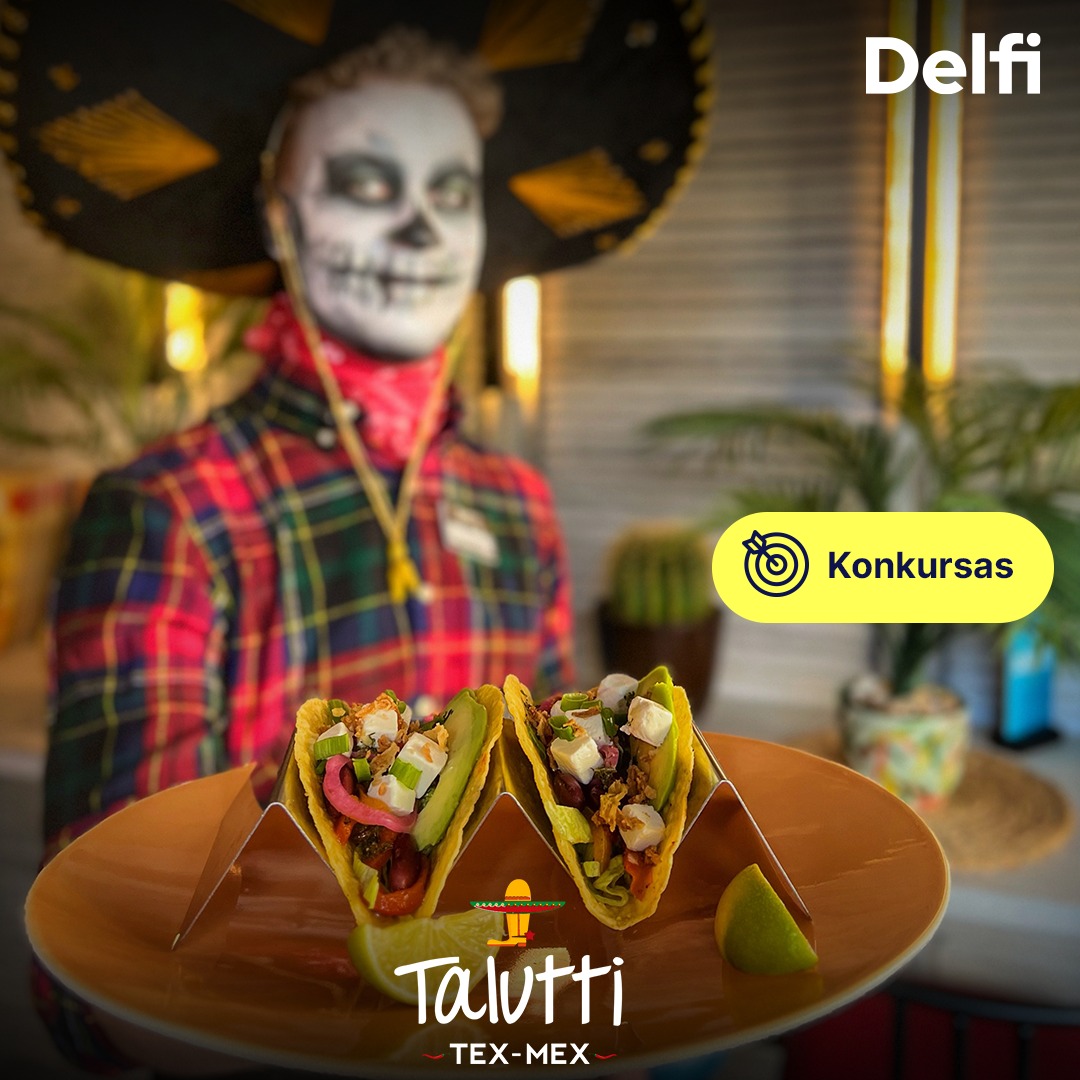 DELFI.lt - #KONKURSAS Artėjančio Helovyno proga Talutti - TEX MEX ...