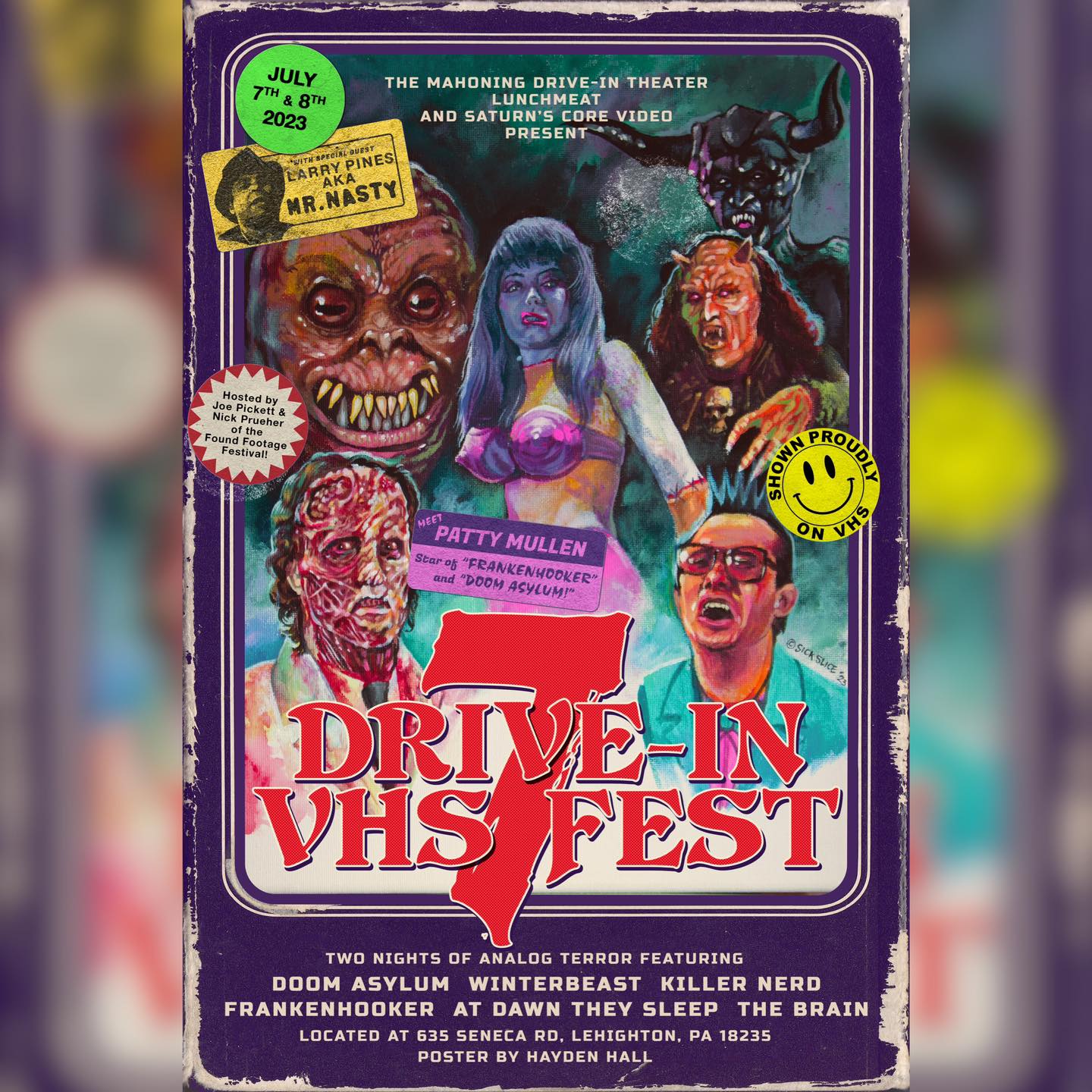Hey, tapeheads! Check out our Drive-In VHS-Fest X souvenir cups