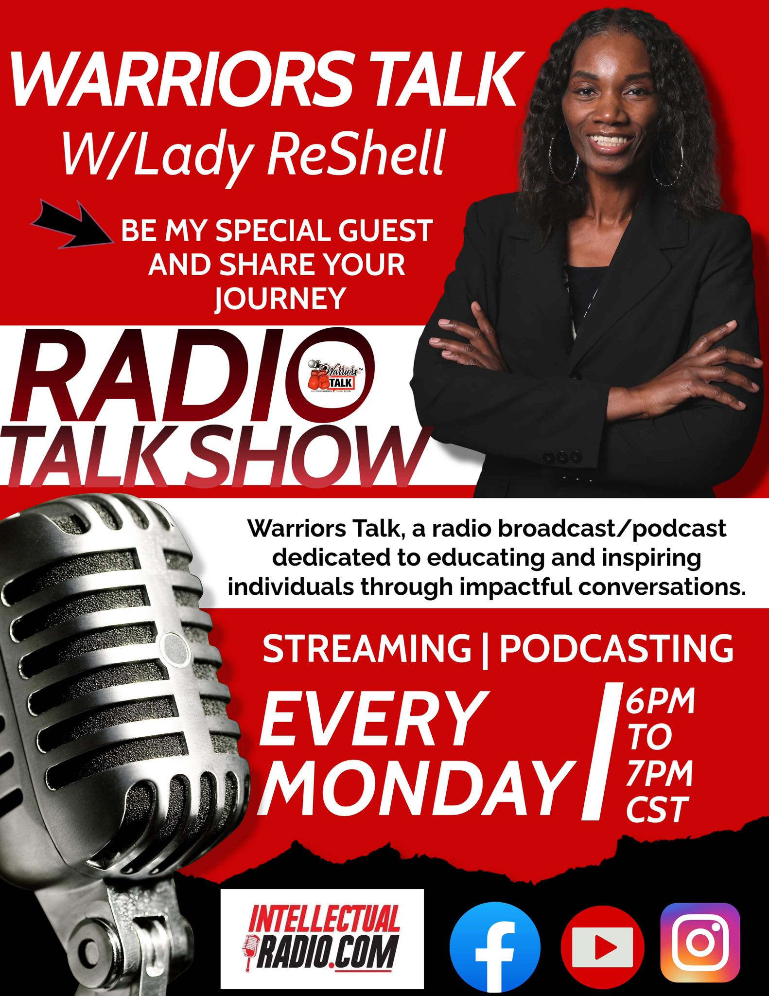 Warriors TALK W/Lady ReShell
