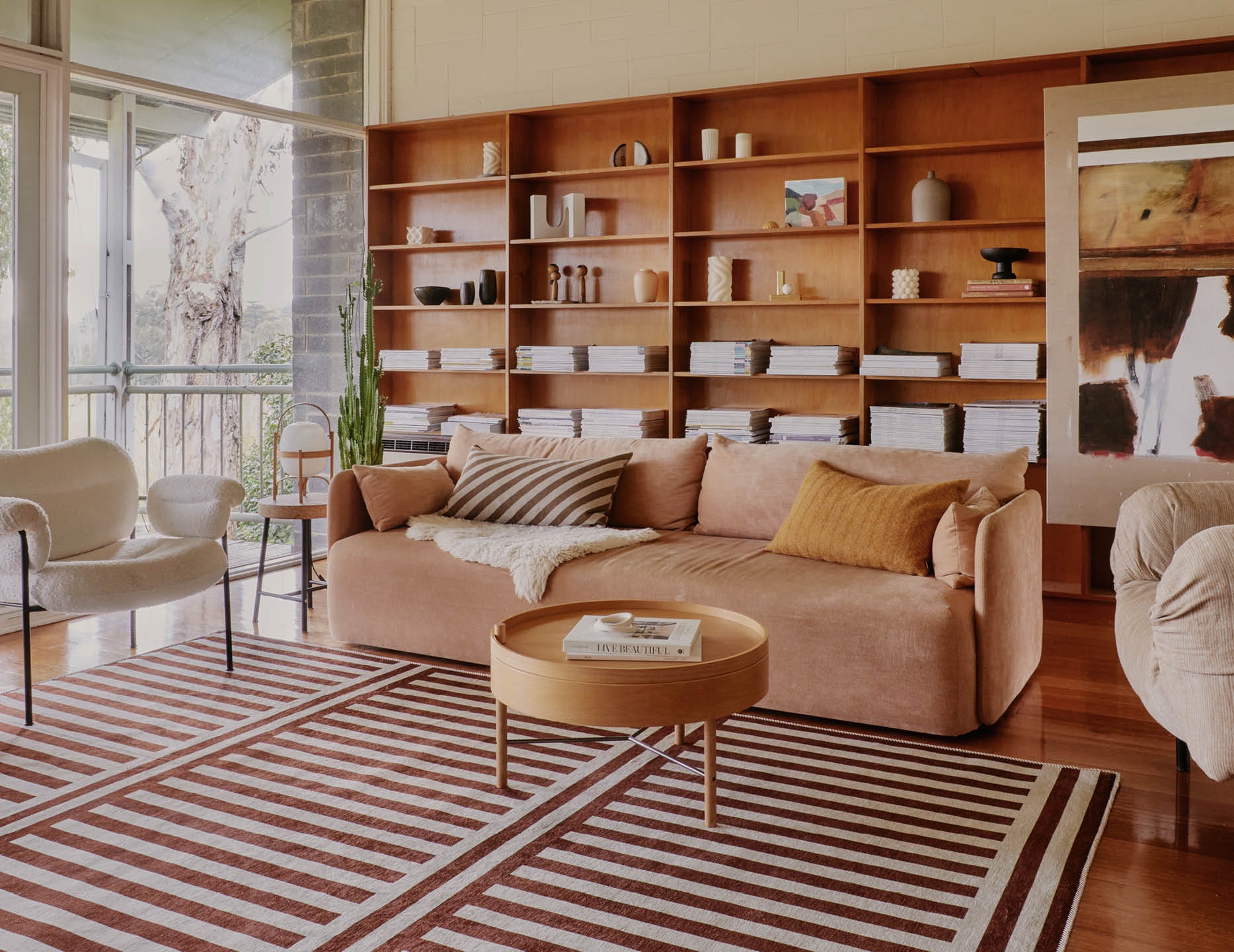 Family-centred styling in a mid-century... - The Design Files