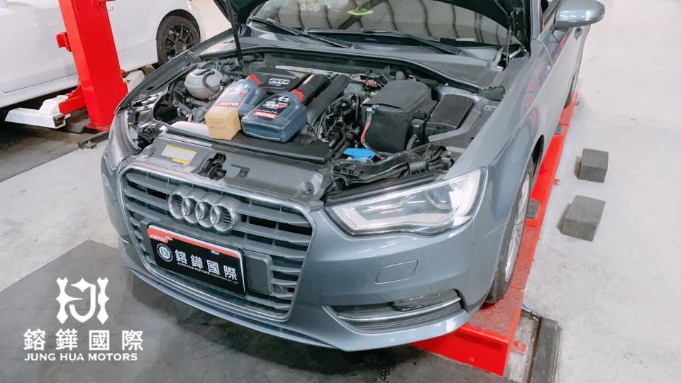 鎔鏵國際 APR. Dms動力晶片 北區經銷 - Audi A3 12萬公里保養與檢測 MOTUL 300V 5W40 原廠機油芯 原廠活性碳 ...