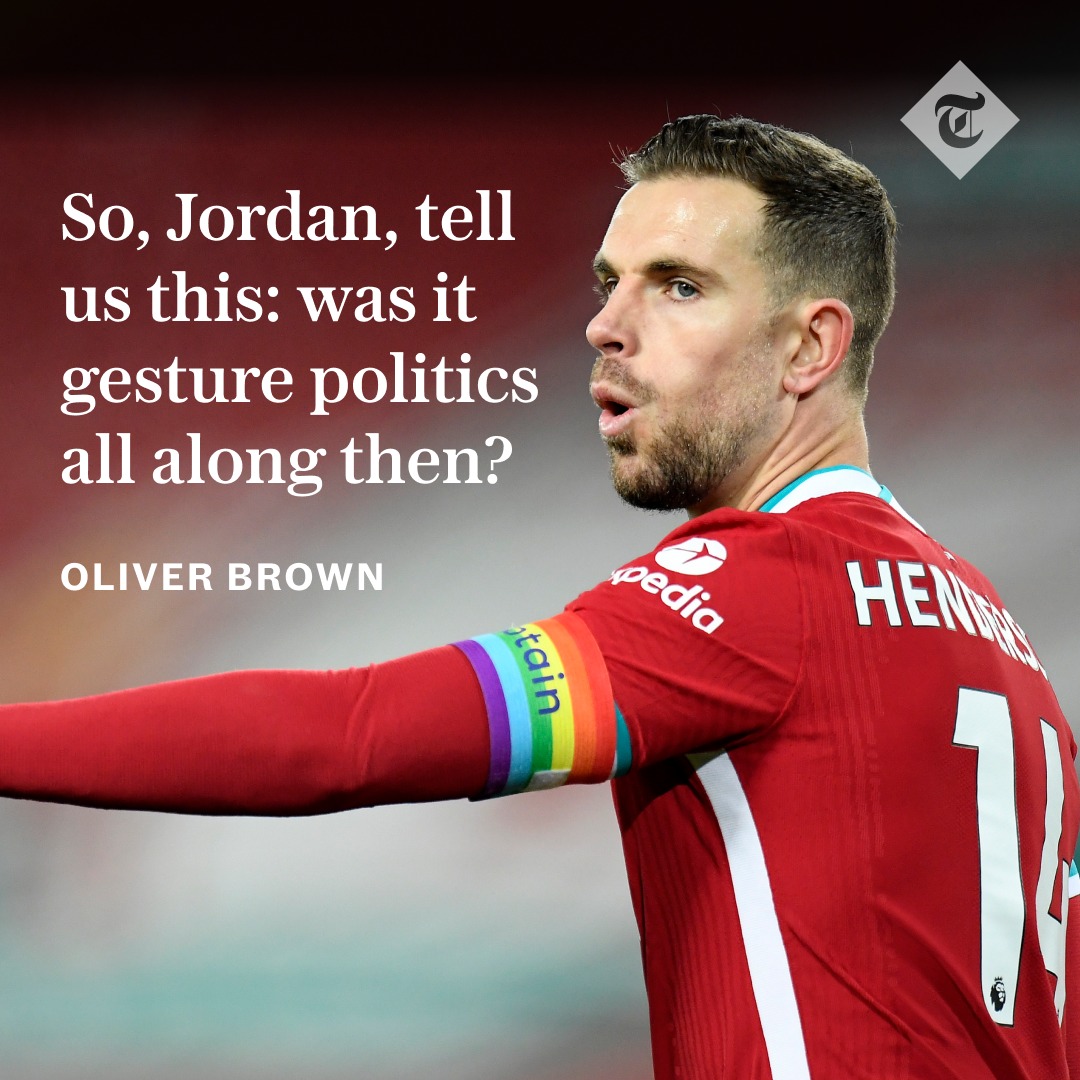 The Telegraph - ️ 'Jordan Henderson showed plenty of... | Facebook